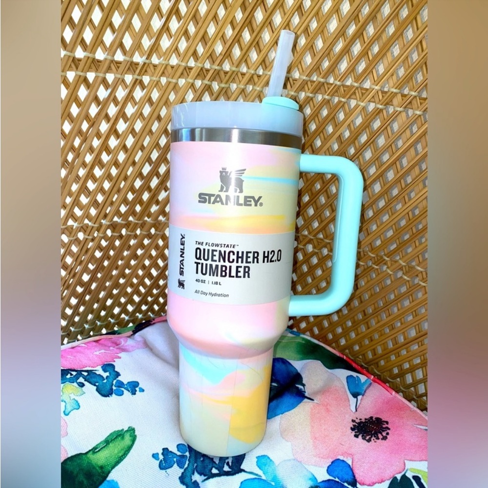 BRAND NEW 40 oz Stanley Cup!!! Clean Slate Collection, warm serene brushstroke!